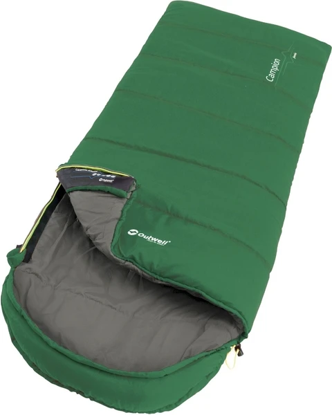 Outwell Campion Kinderslaapzak - Groen 1 Outwell Campion Kinderslaapzak - Groen
