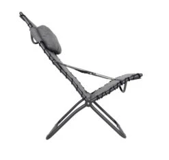 Crespo Tex Comfort AP-262 Loungestoel - Lichtgrijs -Buiten Kamperen Verkoop 1148406 04 1 1 1