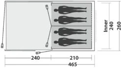 Easy Camp Galaxy 400 Steel Blue Tunneltent - 4 Personen 9 Easy Camp Galaxy 400 Steel Blue Tunneltent - 4 Personen -Buiten Kamperen Verkoop 1179 1900 e5f08167 cd39 48bb 9924 b67496b9e714 1280x960