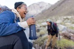 Lifestraw Peak Opvouwbare Waterfilter Fles - 1 Liter - Blauw -Buiten Kamperen Verkoop 1267 1900 00104068 05