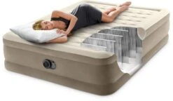 Intex Ultra Plush Luchtbed - Queensize - Ingebouwde Elektrische Pomp -Buiten Kamperen Verkoop 1320 1900 64428 inuse 2023 300