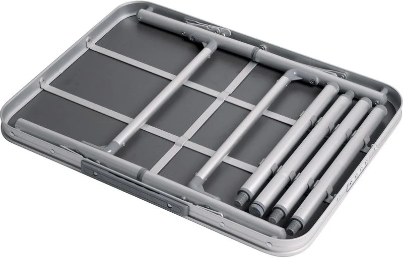 Bo-Camp 60 X 45 Campingtafel - Grijs 3 Bo-Camp 60 X 45 Campingtafel - Grijs - Afbeelding 3