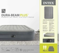 Intex Essential Rest Luchtbed - Queensize - Ingebouwde Elektrische Pomp -Buiten Kamperen Verkoop 1689 1900 64126nd pkg 2023 300