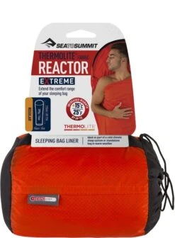 Sea To Summit Reactor Extreme Thermolite Mummymodel Lakenzak - Oranje -Buiten Kamperen Verkoop 1900 1429 00974419 04