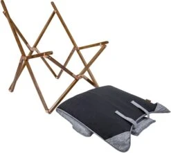 Bo-Camp Urban Outdoor Bloomsbury Vlinderstoel - Grijs - M -Buiten Kamperen Verkoop 900 1006 1200369 9