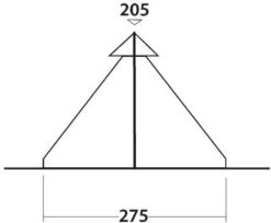 Easy Camp Bolide 400 Tipitent - 4 Personen -Buiten Kamperen Verkoop 900 1090 plattegrond bolide 3
