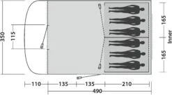 Easy Camp Palmdale 600 Tunneltent - 6 Persoons -Buiten Kamperen Verkoop 900 1322 d1c7c481 31f5 427b 8016 677c10476fce 1280x960