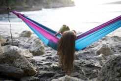 Ticket To The Moon Hangmat 2 Persoons Original Double - Pink/Aqua 11 Ticket To The Moon Hangmat 2 Persoons Original Double - Pink/Aqua -Buiten Kamperen Verkoop 900 1350 20190608 a28i2103