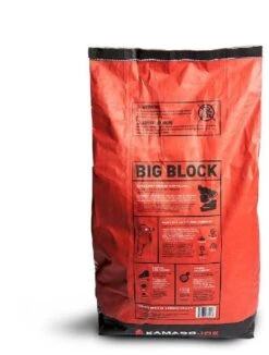 Kamado Joe Big Block Houtskool 9 Kg 6 Kamado Joe Big Block Houtskool 9 Kg -Buiten Kamperen Verkoop 900 681 900 716 big block charcoal bag back
