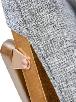 Bo-Camp Urban Outdoor Bloomsbury Relaxstoel - Grijs - S -Buiten Kamperen Verkoop 900 900 bo camp bloomsbury s grijs 4