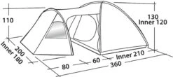 Easy Camp Eclipse 300 Tunneltent - 3 Persoons - Groen -Buiten Kamperen Verkoop 981 1900 4cb3ef6c cdb0 4961 81b9 533262e89ee6 1280x960