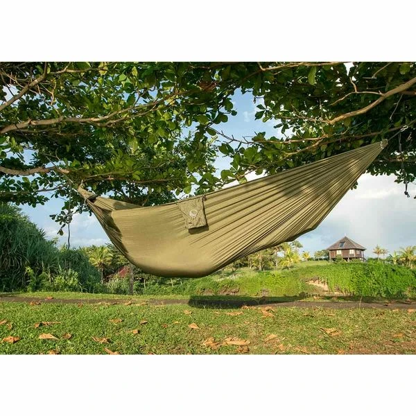 Ticket To The Moon Hangmat 1 Persoons Compact Single - Army Green 3 Ticket To The Moon Hangmat 1 Persoons Compact Single - Army Green - Afbeelding 3