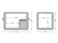 Dometic CFX3 55IM Compressor Koelbox - 53 Liter -Buiten Kamperen Verkoop cfx3 55im