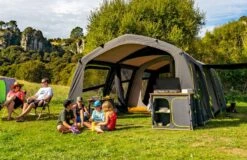 Zempire Eco Fold Twin V2 Opvouwbare Campingkast - Dubbel -Buiten Kamperen Verkoop zempire eco fold twin v2 opvouwbare campingkast dubbel 5